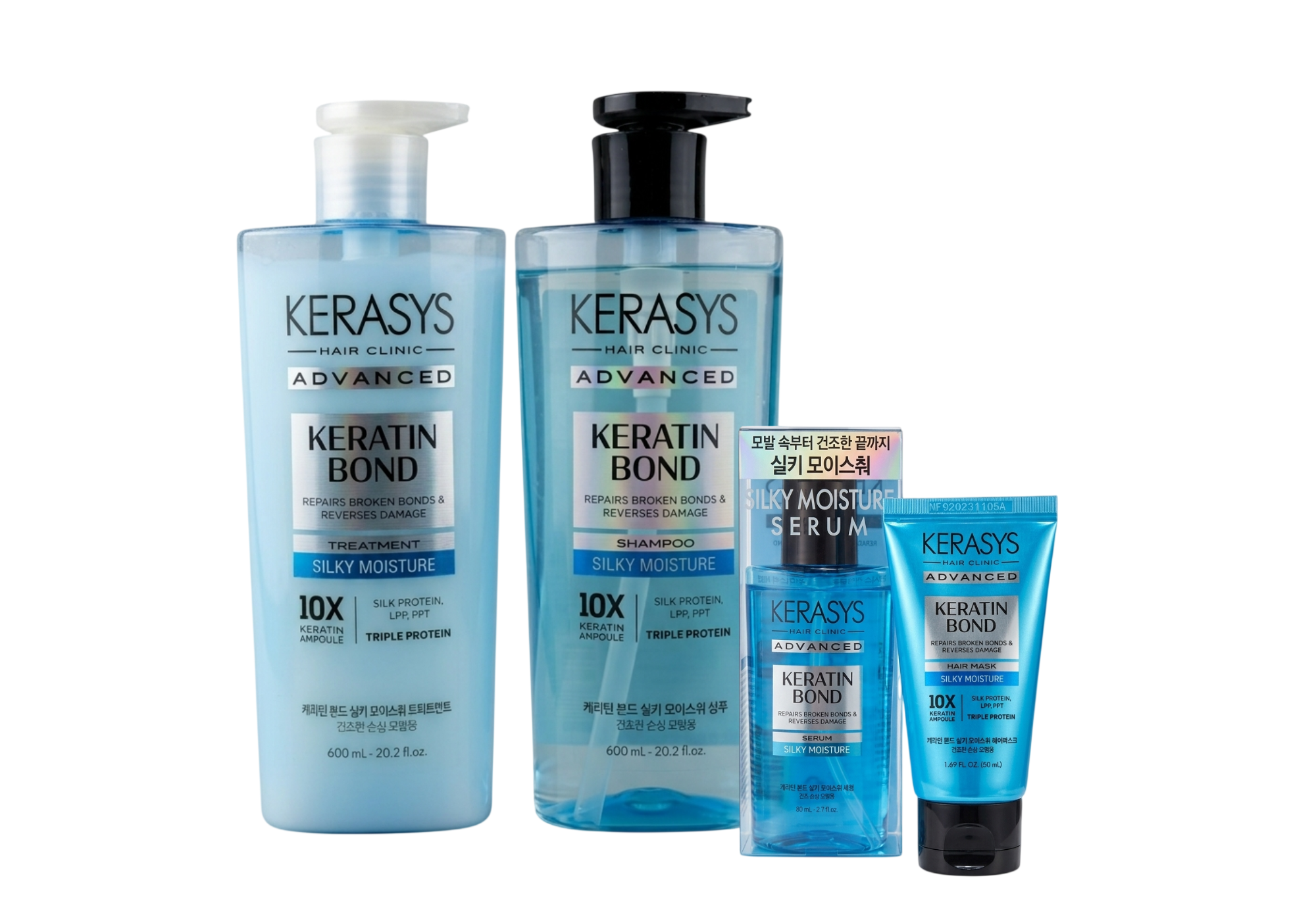 Kit Completo Keratin Bond Silky Moisture